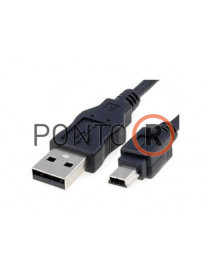 Cabo Mini USB 1 Metro - USB A - Mini USB B 5P 1m M-M