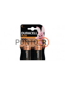 Duracell Plus C Size 2 Pack
