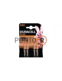 Duracell Plus AAA 4 Pack