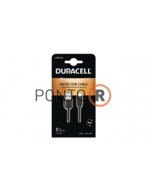 Duracell USB-A to Micro USB Cable 1m