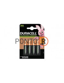 Duracell Rechargeable AA 4 Pack 2500mAh