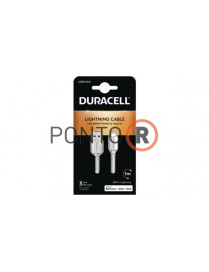 Duracell USB-A to Lightning 1m Cable