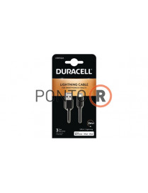 Duracell USB-A to Lightning 2m Cable