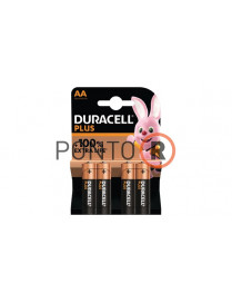 Duracell Plus AA 4 Pack