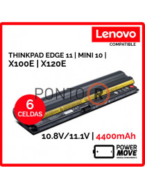 Bateria para LENOVO THINKPAD EDGE 11 MINI 10 X100E X120E 4400mAh