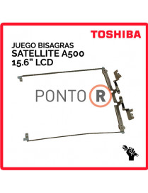 Dobradiças/Hinges para TOSHIBA SATELLITE A500| MODELO 15.6" LCD