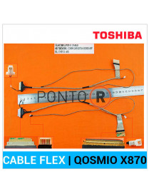 Lcd Flat Cable para TOSHIBA QOSMIO X870 X875