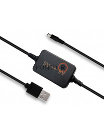 CONVERSOR 5V USB A 9V 5.5mmx2.1mm