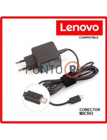 Carregador para TABLET LENOVO 5.2V 2.2A MICRO USB PARED