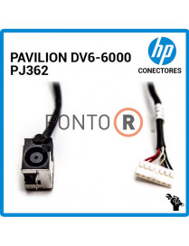 Dc jack Com cabo HP PAVILION DV7-6000