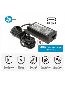 Carregador para HP ORIGINAL 45W USB-C 5V/2A 12V/3A 15V/3A