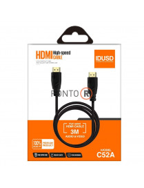 Cabo HDMI VERS. 1.4 3METROS C52A