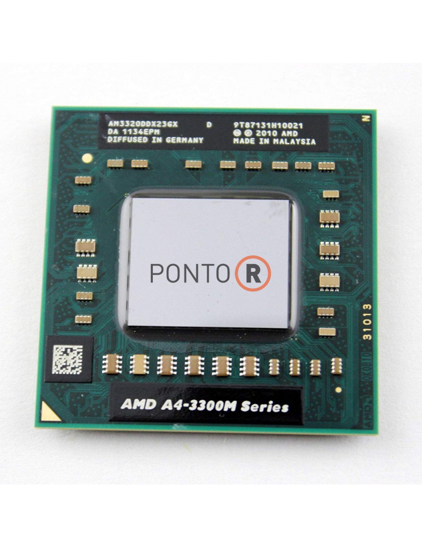 Recondicionado Processador AMD A4-3300M DUAL CORE 1.9/2.5GHz 2MB SOCKET FS1 PORTATIL