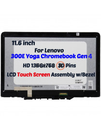 Lcd display para 11.6" HD LENOVO YOGA CHROMEBOOK 300E 4º GENERACION LCD + TÁCTIL  5D11C95908