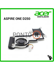 Ventoinha/Fan para CPU com dissipador ACER ASPIRE ONE D250