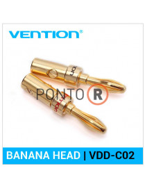 VENTION BANANA HEAD Conexão A AMPLIFICADOR VDD-C02