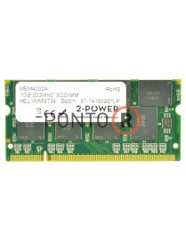 Memoria RAM 1GB PC2700 333MHz SODIMM